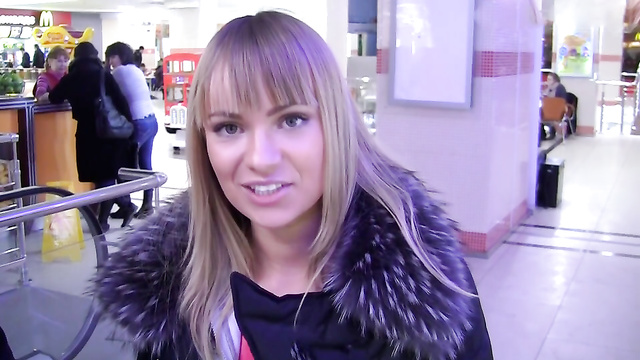 Guys Pick Up Girl At Mall And Take Her For Wild Fuck!