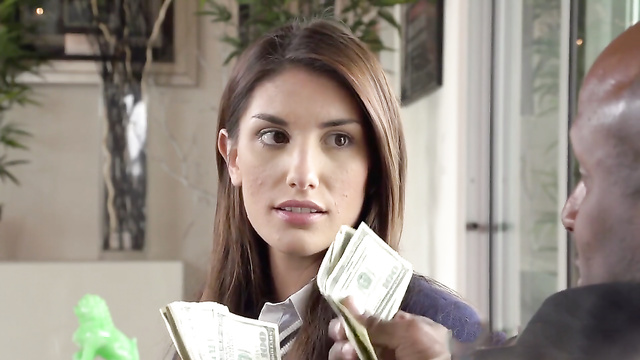 For Good Money This Babe Will Fuck Even A Huge Black Cock!