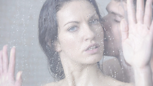 He Fucked His Cute Girlfriend Sensually In The Shower
