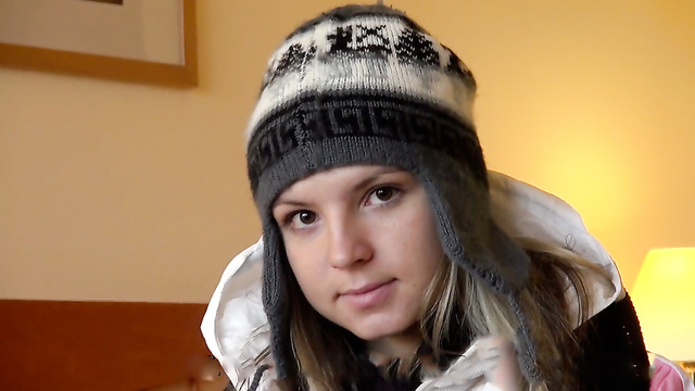 Russian Girl Valya's Woodman Casting For European Porn!