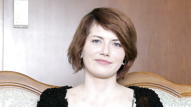 Real Pierre Woodman Casting With Sexy 20 Year Old Redhead!