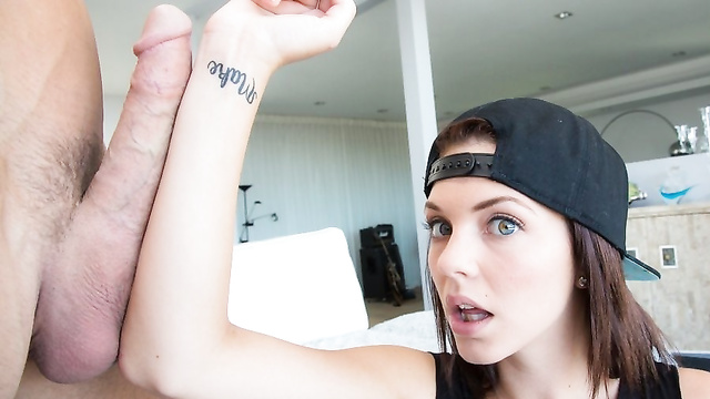 Massive Cock As Big As Her Arm Stretches Young Hottie