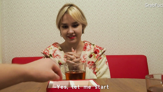 I Warmed Up Cute Neighbor With Hot Tea And Harder Sex!