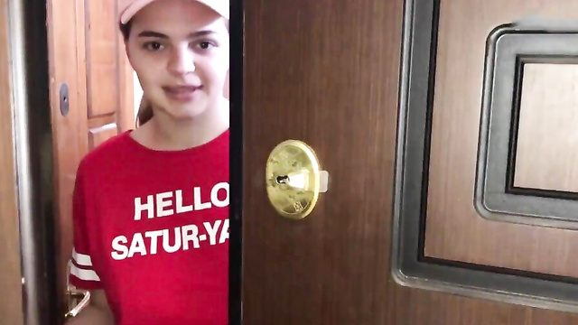 Sexy Delivery Girl Got Fucked By Client After Wrong Address!