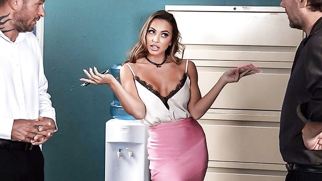 Fucked Sexy Secretary Right on the Office Desk!