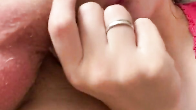 Cute Girl Films POV Blowjob On His Hard Cock!