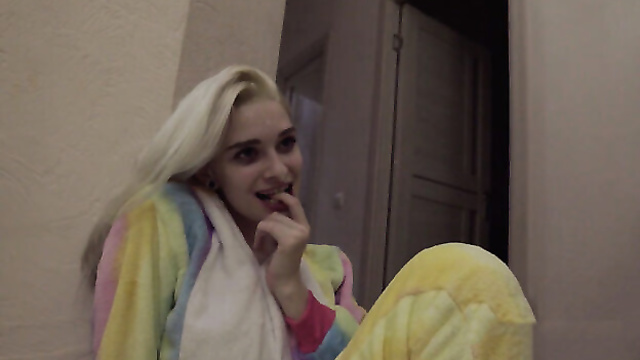 Russian Slut Invited Stranger Home For Anal!
