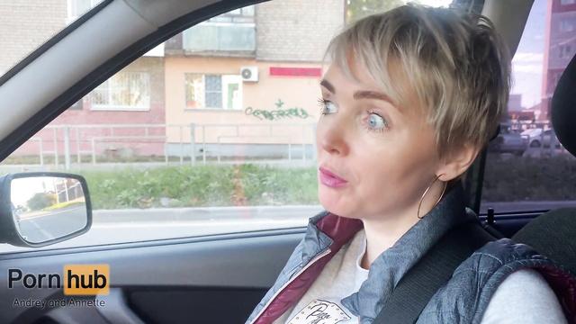 Picked Up Sexy 40yo Russian MILF... Pounded Her On Construction Site!