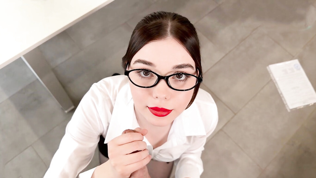 My gorgeous secretary is such a sexy little cutie…