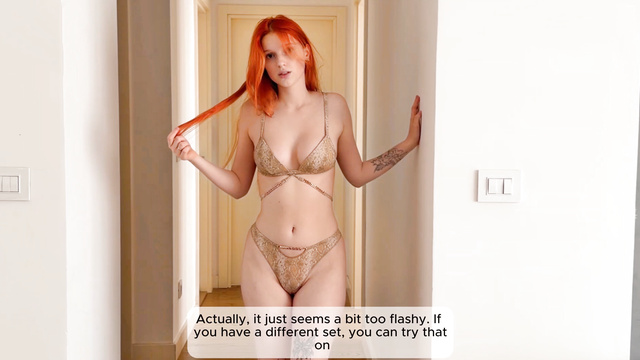Fucking My Hot Stepdaughter Hard While She Wears Sexy Lingerie