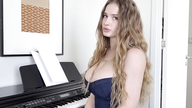 Young Busty Beauty Let Teacher Fuck Her And Made Her Cum Hard