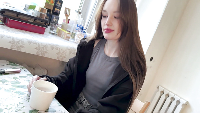 Invited The Neighbor In For Tea Then Fucked Her Ass